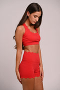 Short Cloud rojo