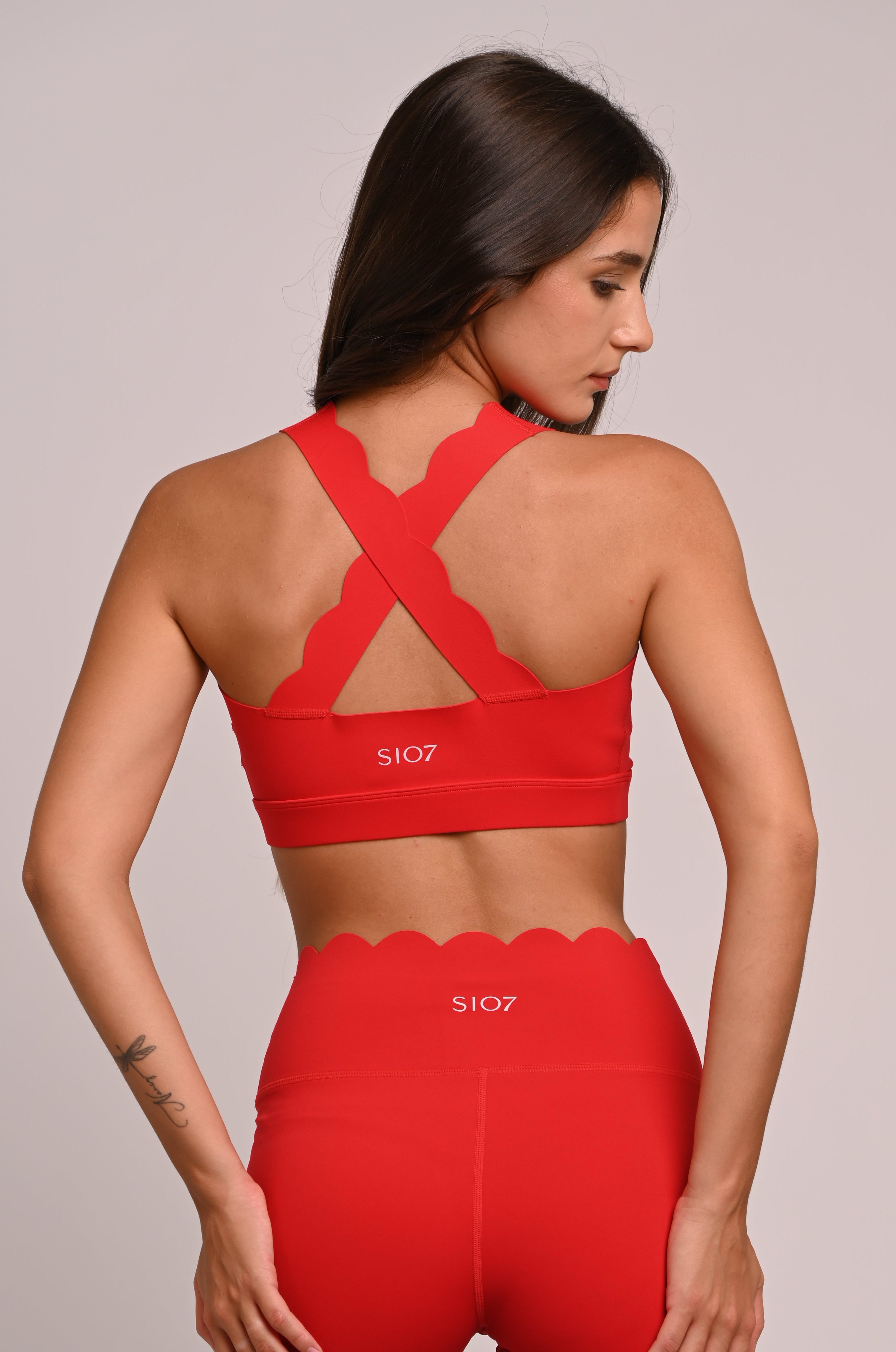 Top Cloud Sculp rojo