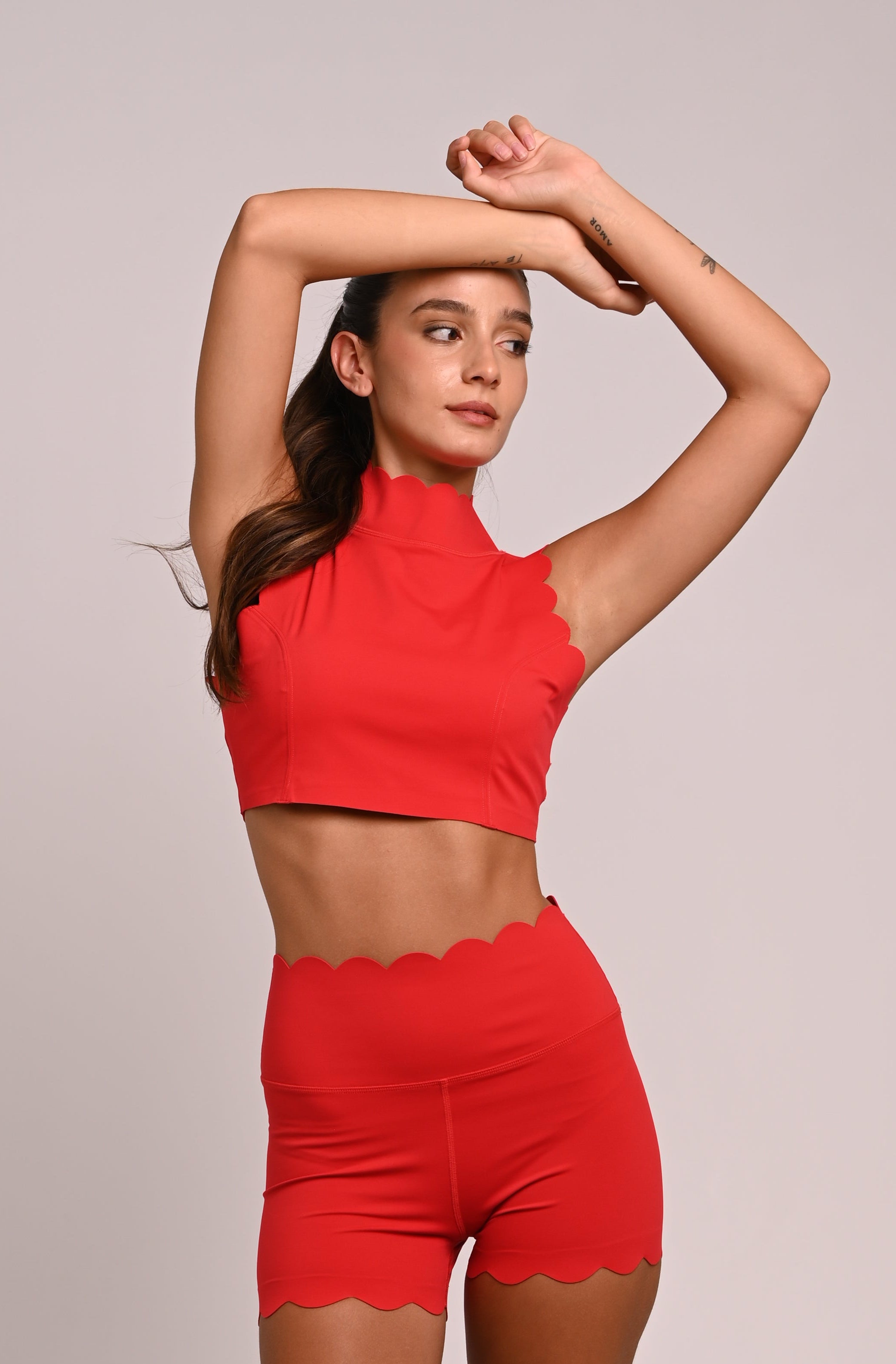 Short Cloud rojo